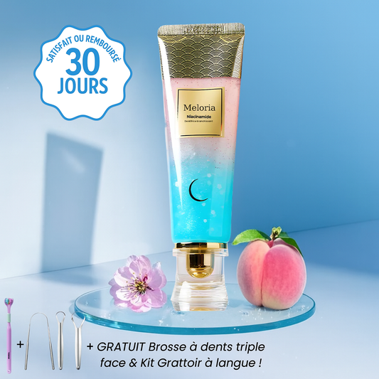 Meloria® – Dentifrice Éclaircissant à la Niacinamide