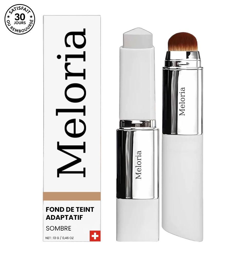 Fond de teint 2-en-1 avec pinceau intégré