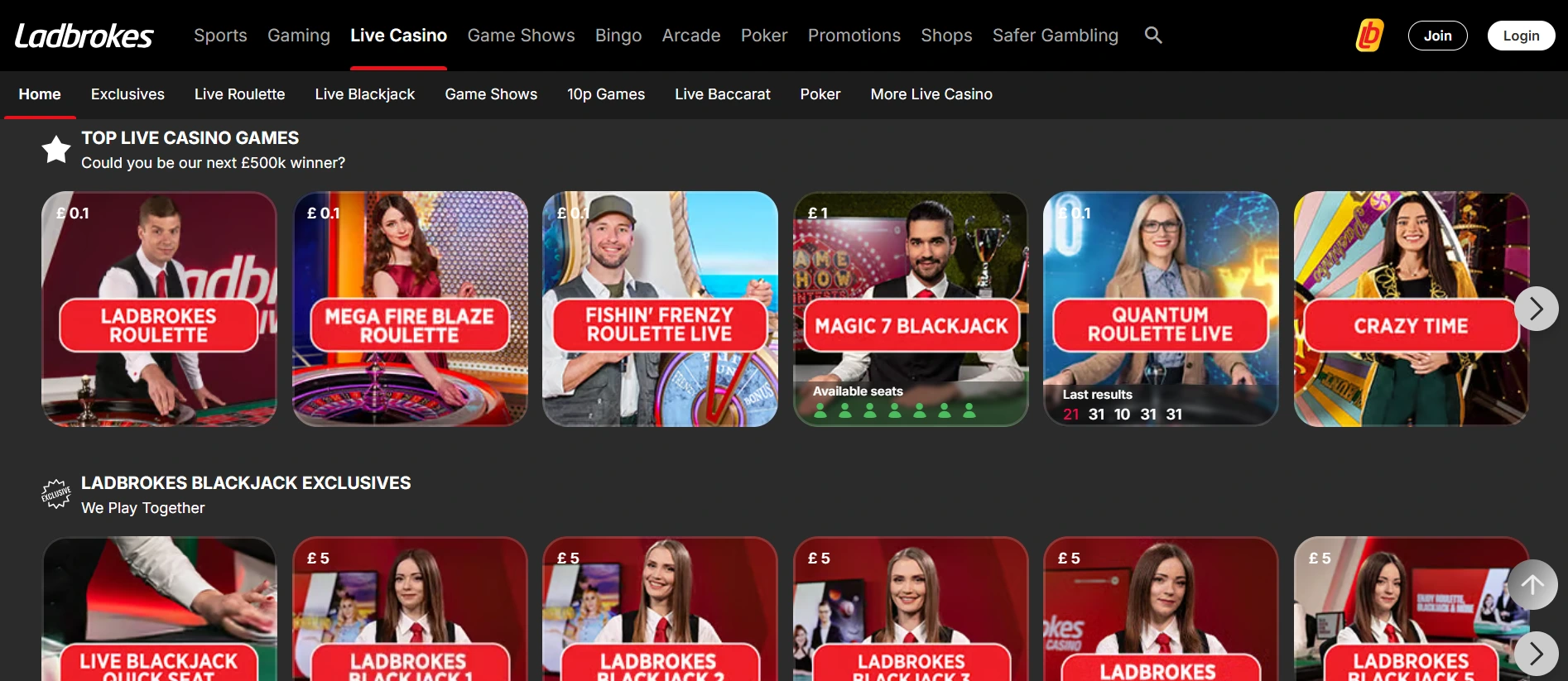 Ladbrokes paris sportifs